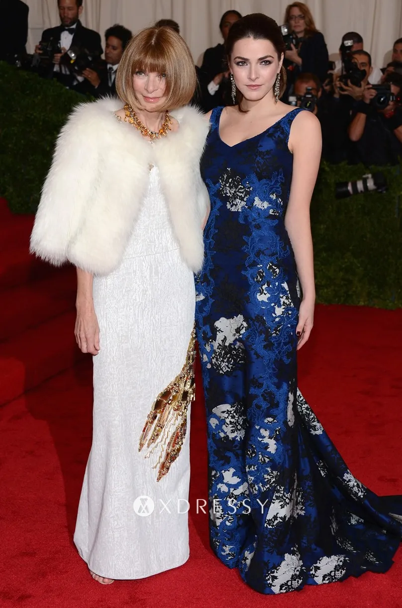 Anna Wintour and Bee Shaffer at 2012 Met Ball Anna Wintour and Bee Shaffer at 2012 Met Ball