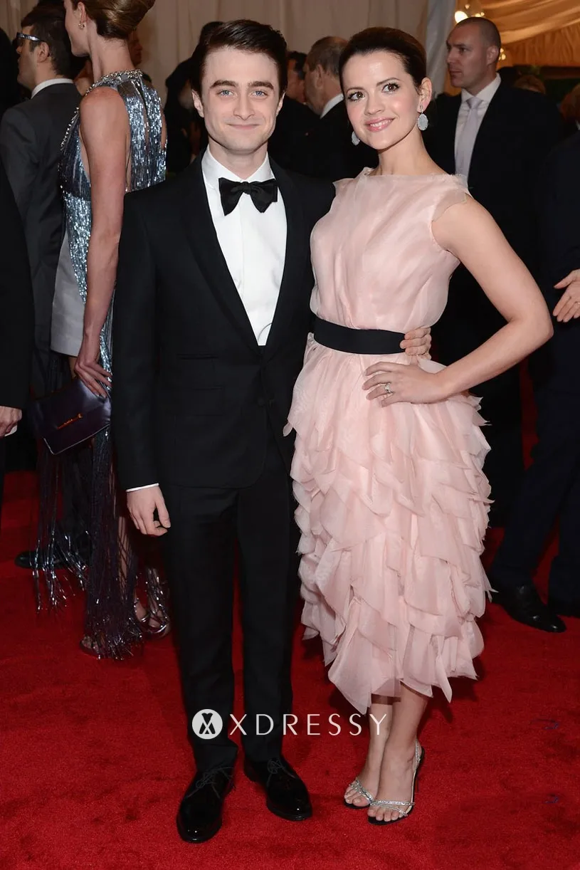 Daniel Radcliffe and Rose Hemingway at 2012 Met Ball Daniel Radcliffe and Rose Hemingway at 2012 Met Ball