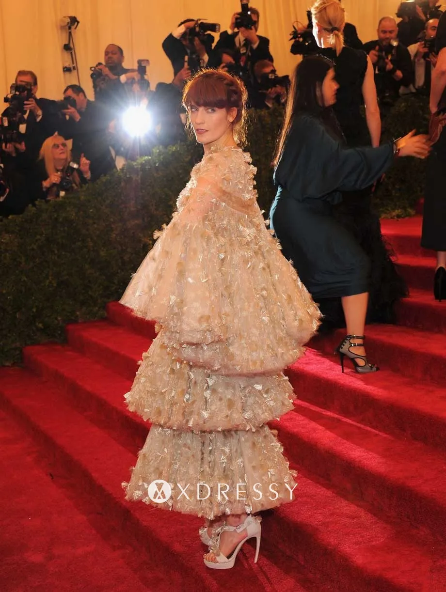 Florence Welch voluminous organza dress 2012 Florence Welch voluminous organza dress 2012