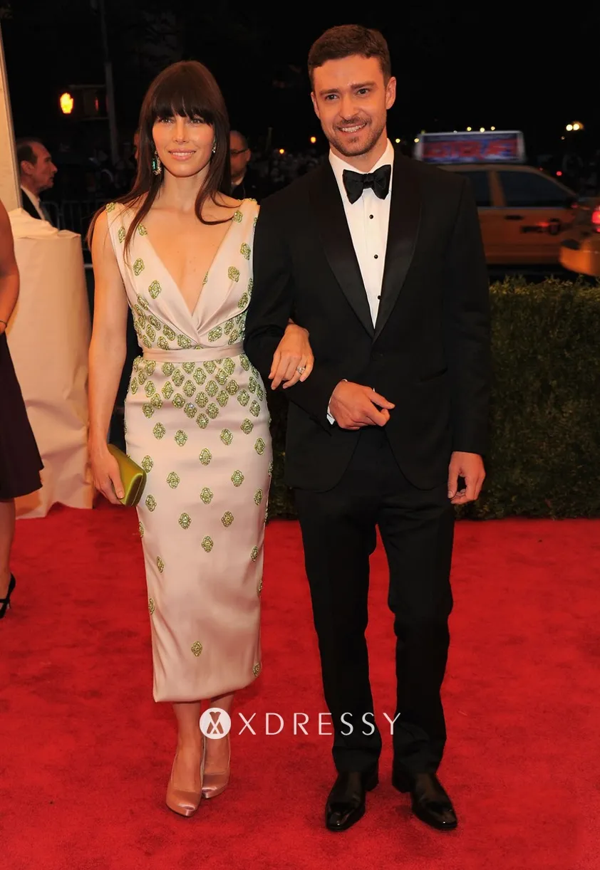 Jessica Biel and Justin Timberlake at 2012 Met Gala Jessica Biel and Justin Timberlake at 2012 Met Gala