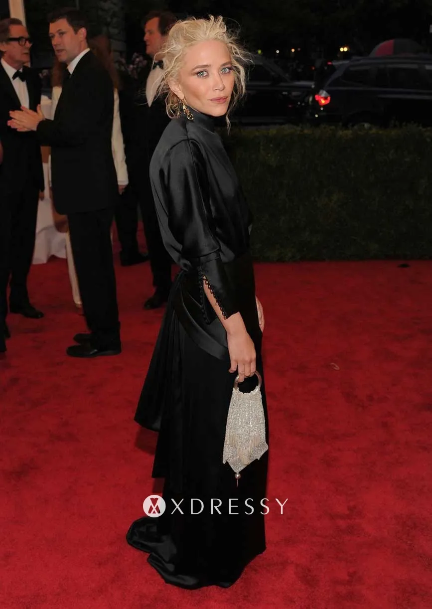 Mary Kate Olsen black dress at 2012 Met Gala Mary Kate Olsen black dress at 2012 Met Gala