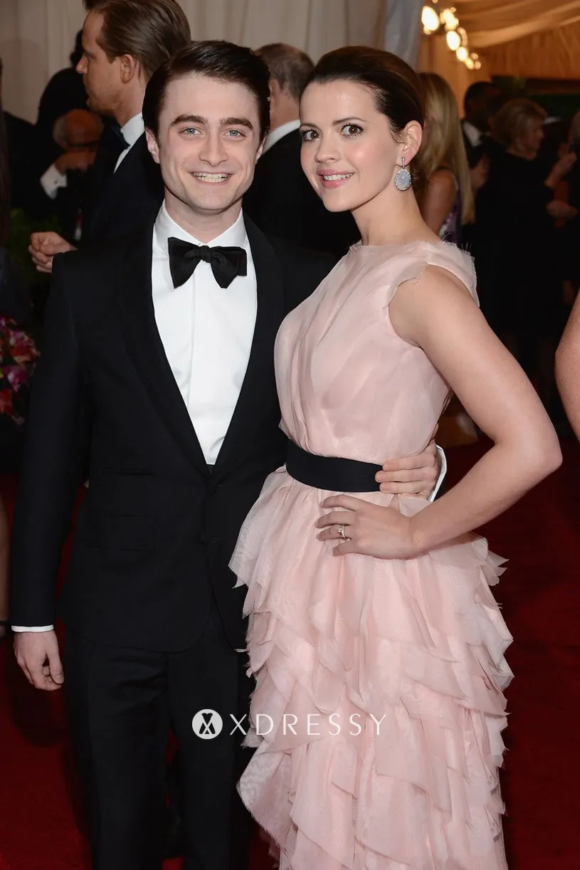 Rose Hemingway pink ruffled dress at 2012 Met Ball Rose Hemingway pink ruffled dress at 2012 Met Ball