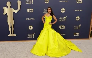 SAG awards 2022 celebrity red carpet dresses