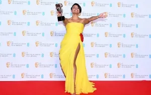 best dressed celebrities BAFTAs 2022 red carpet