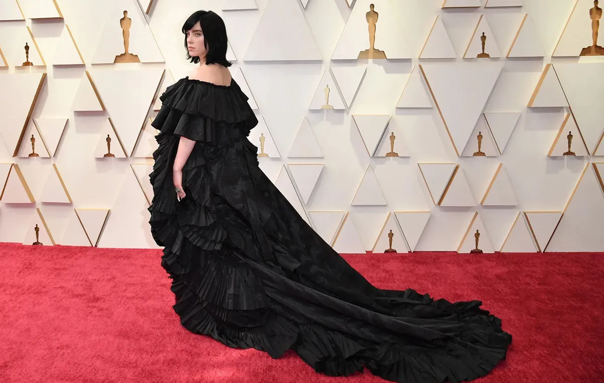 celebrity dresses from 2022 Oscars red carpet