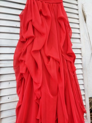 Scarlet draped dress Scarlet draped dress