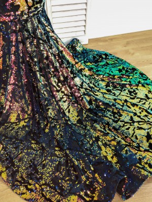 sparkly map sequin sequin long train prom dress sparkly map sequin sequin long train prom dress