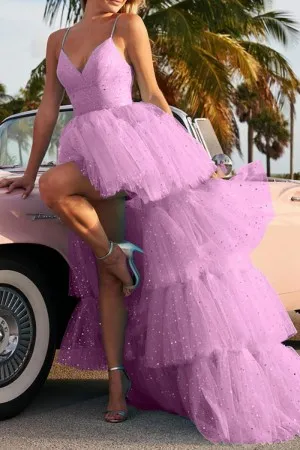 lilac-glitter-tulle-tiered-v-