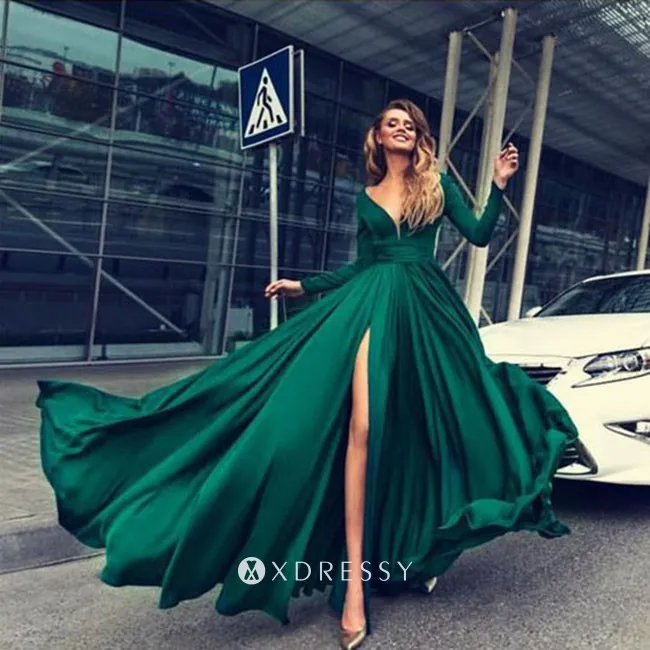 hunter green a line dress, Off 79%, www 