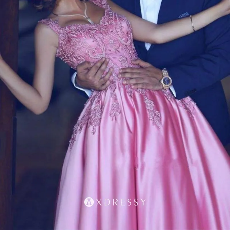 candy pink long ballgown engagement gown candy pink long ballgown engagement gown