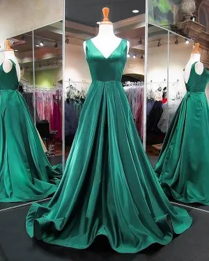Crystals Jade Chiffon Strapless Empire Elegant A-line Long Dress