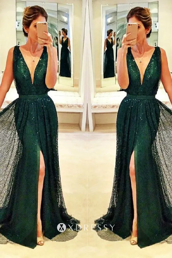 emerald sequin mermaid prom dress with overskirt emerald sequin mermaid prom dress with overskirt