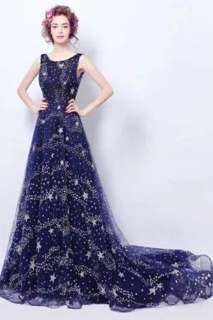 galaxy homecoming dress