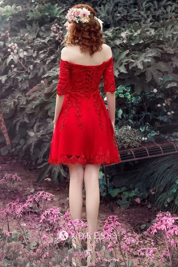 short crimson homecoming dress short crimson homecoming dress