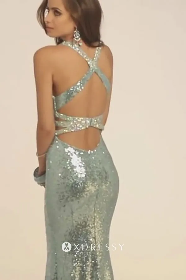 backless with straps sequin mermaid prom dress backless with straps sequin mermaid prom dress
