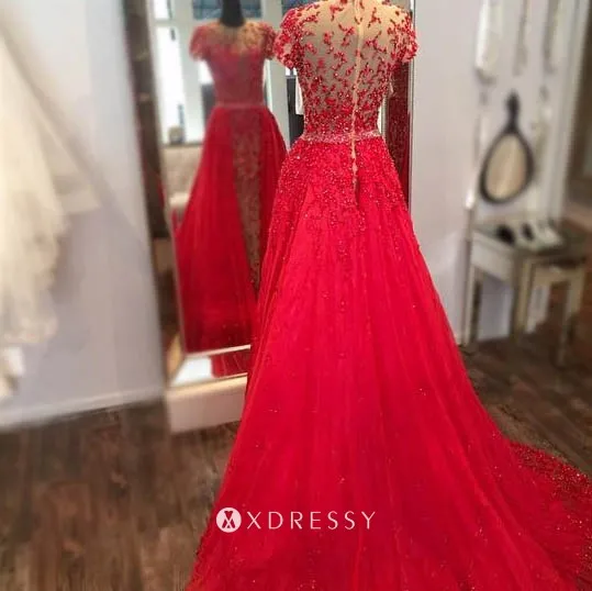 red prom dress with tulle overskirt red prom dress with tulle overskirt