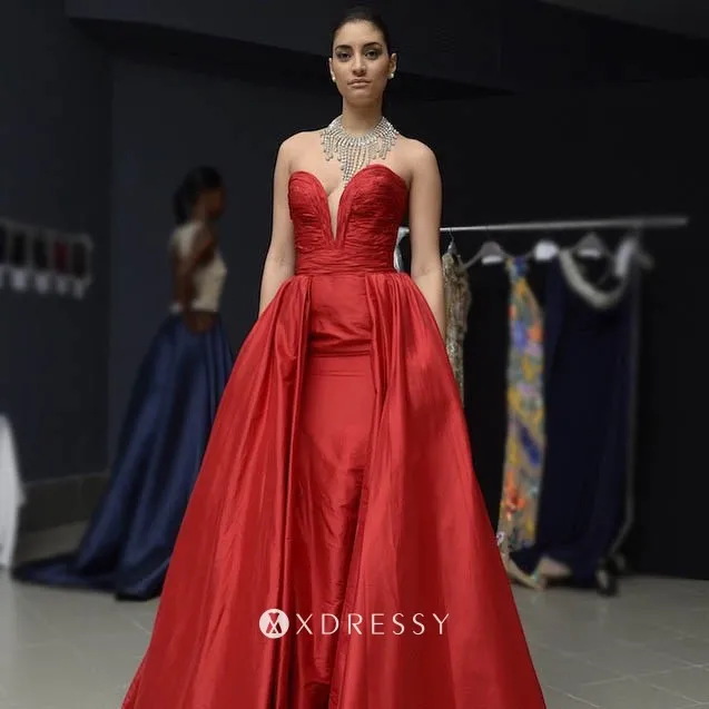 red overskrit prom dress red overskrit prom dress
