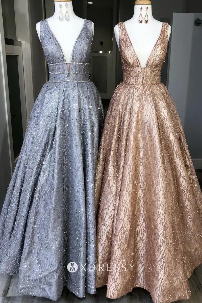 shiny glitter with pearls ball gown prom dresses shiny glitter with pearls ball gown prom dresses