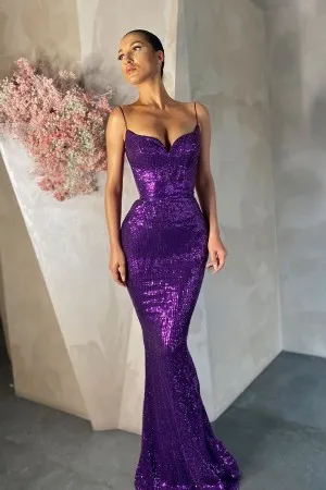 purple gold dress