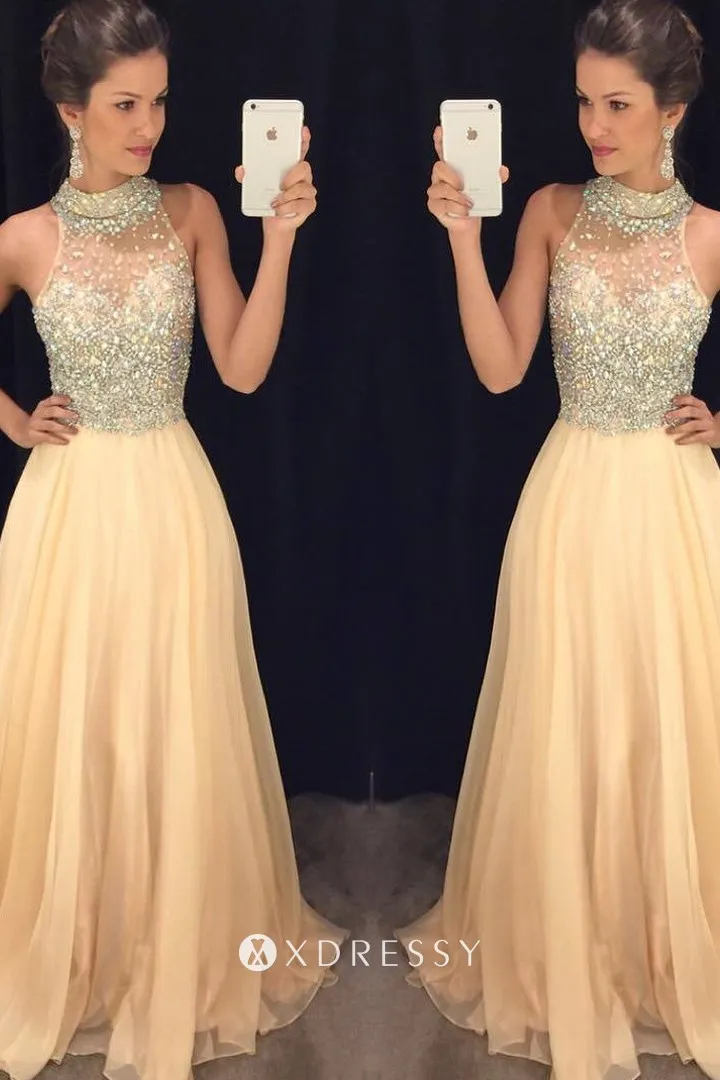 illusion sweetheart diamonds beaded sheer bodice champagne prom dress illusion sweetheart diamonds beaded sheer bodice champagne prom dress