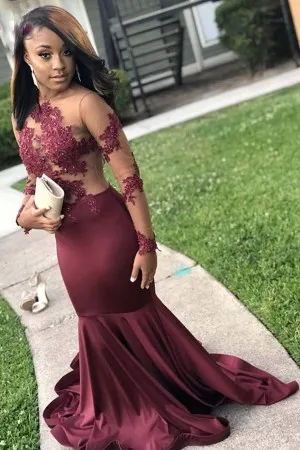 maroon burgundy dress