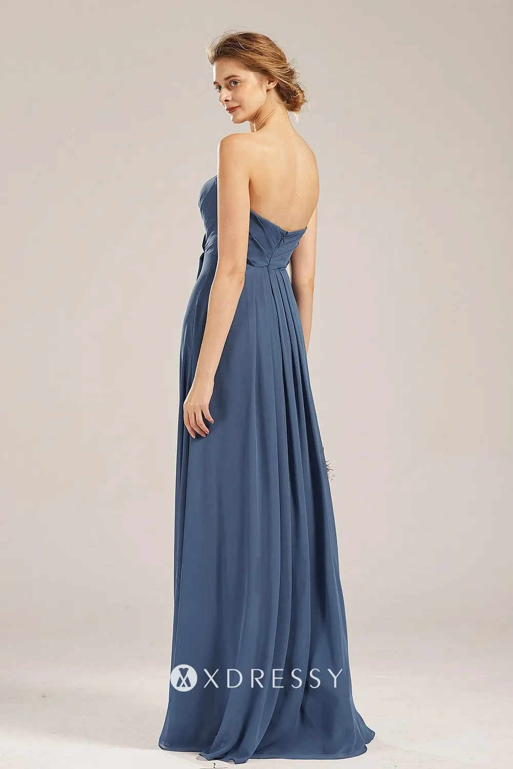 A line long bridesmaid dress