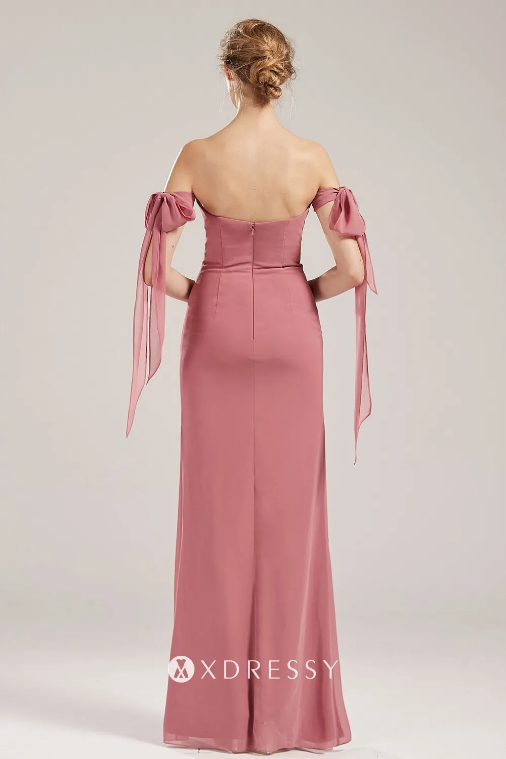 flowing sleeve straps bridesmaid dress flowing sleeve straps bridesmaid dress
