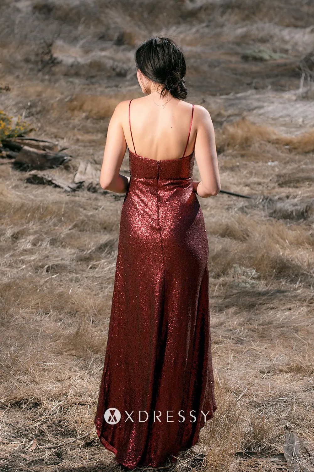 wine sequin spaghetti strap bridesmaid dress wine sequin spaghetti strap bridesmaid dress