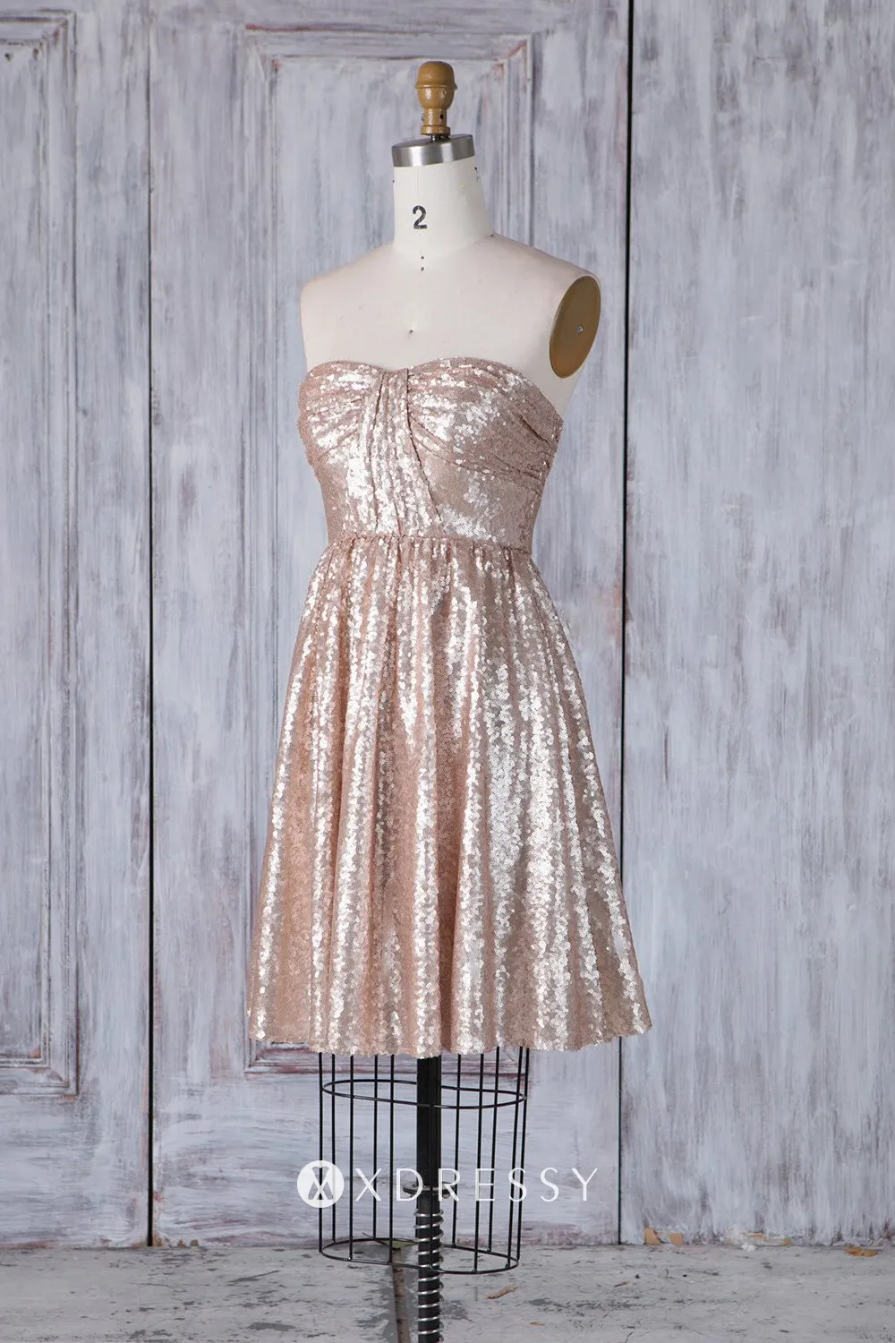 ruched sweetheart champagne gold sequin bridesmaid dress ruched sweetheart champagne gold sequin bridesmaid dress