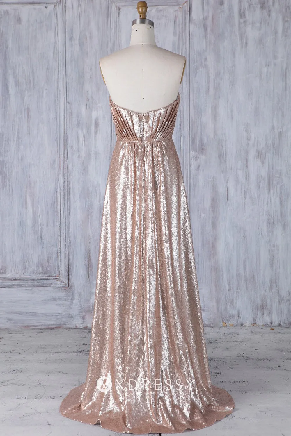 open back floor length champagne sequin bridesmaid dress open back floor length champagne sequin bridesmaid dress