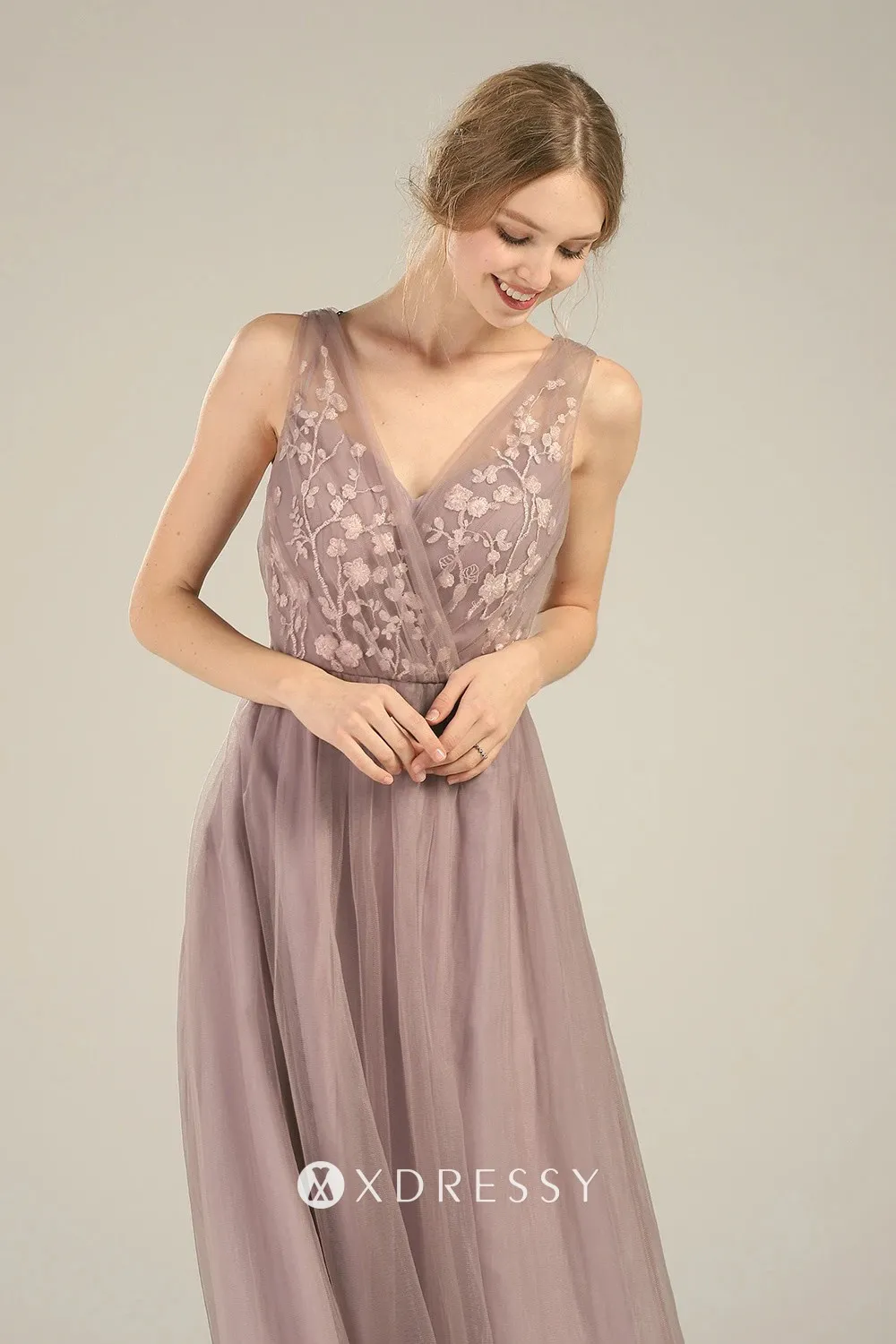 tan lace bridesmaid dresses