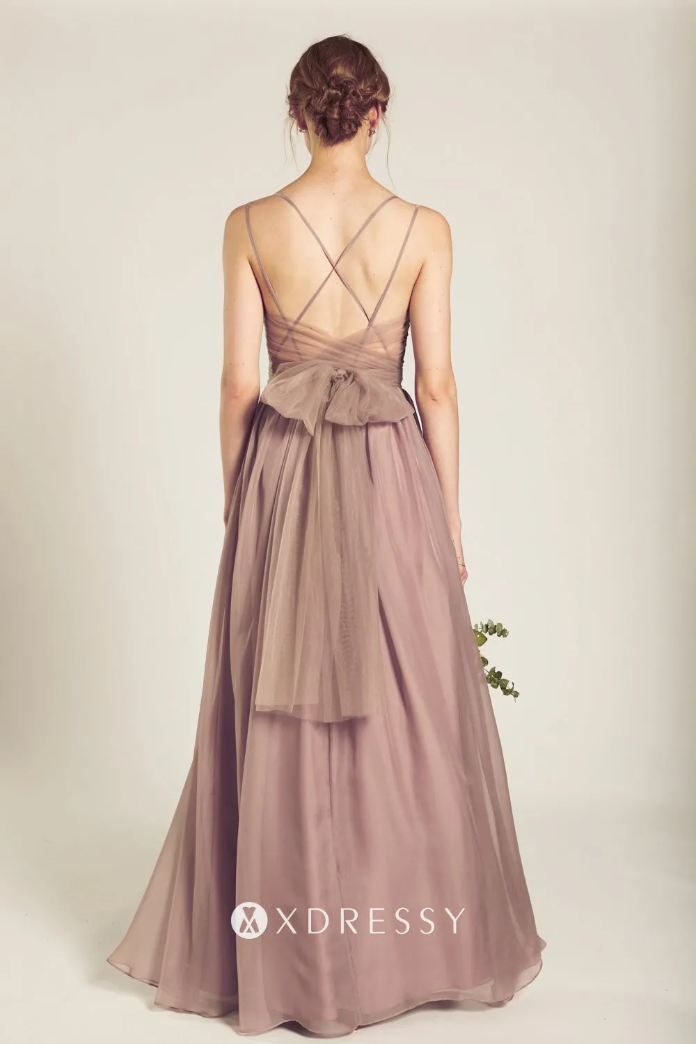 bow tie anorns strap low back sepia bridesmaid dress bow tie anorns strap low back sepia bridesmaid dress