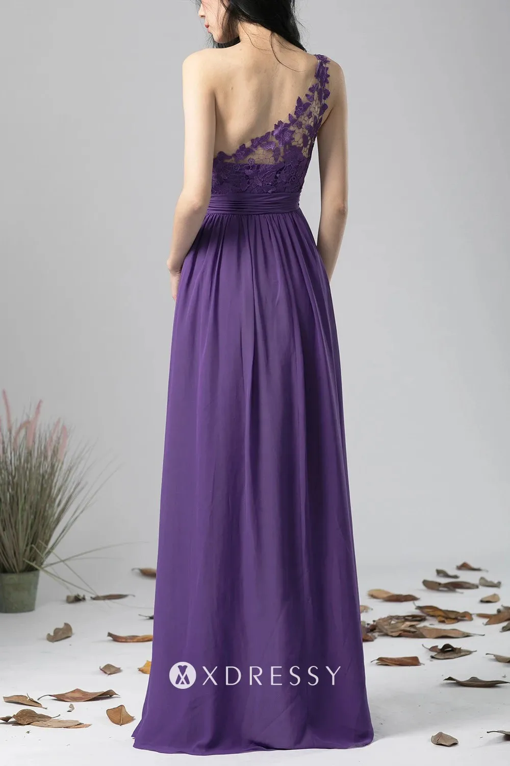 purple asymmetrical lace back dress purple asymmetrical lace back dress