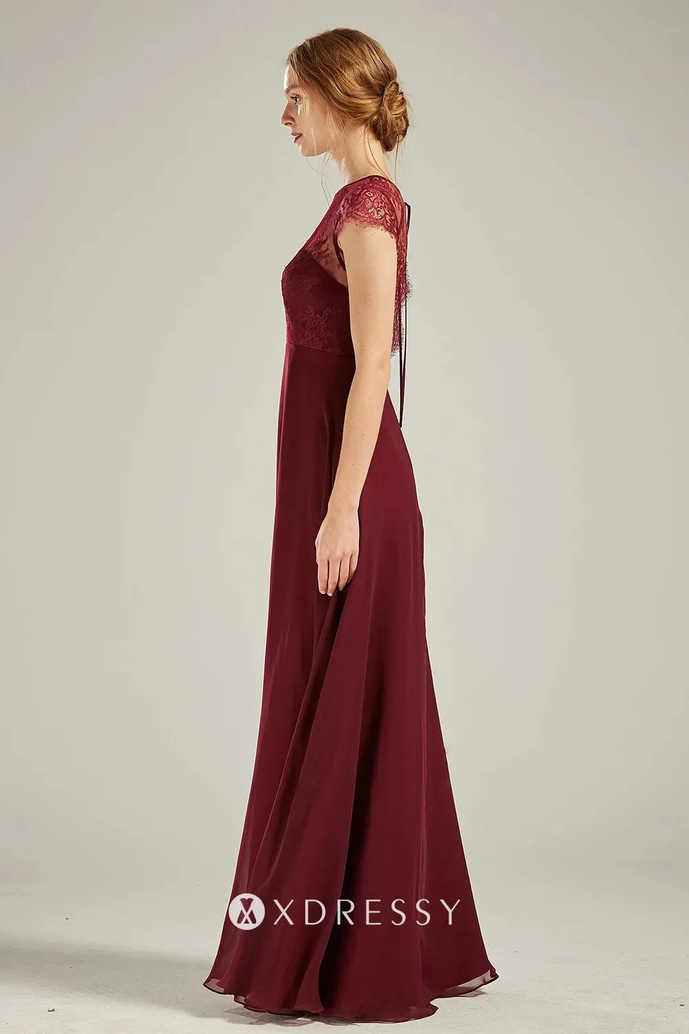 A line long maid of honor dress