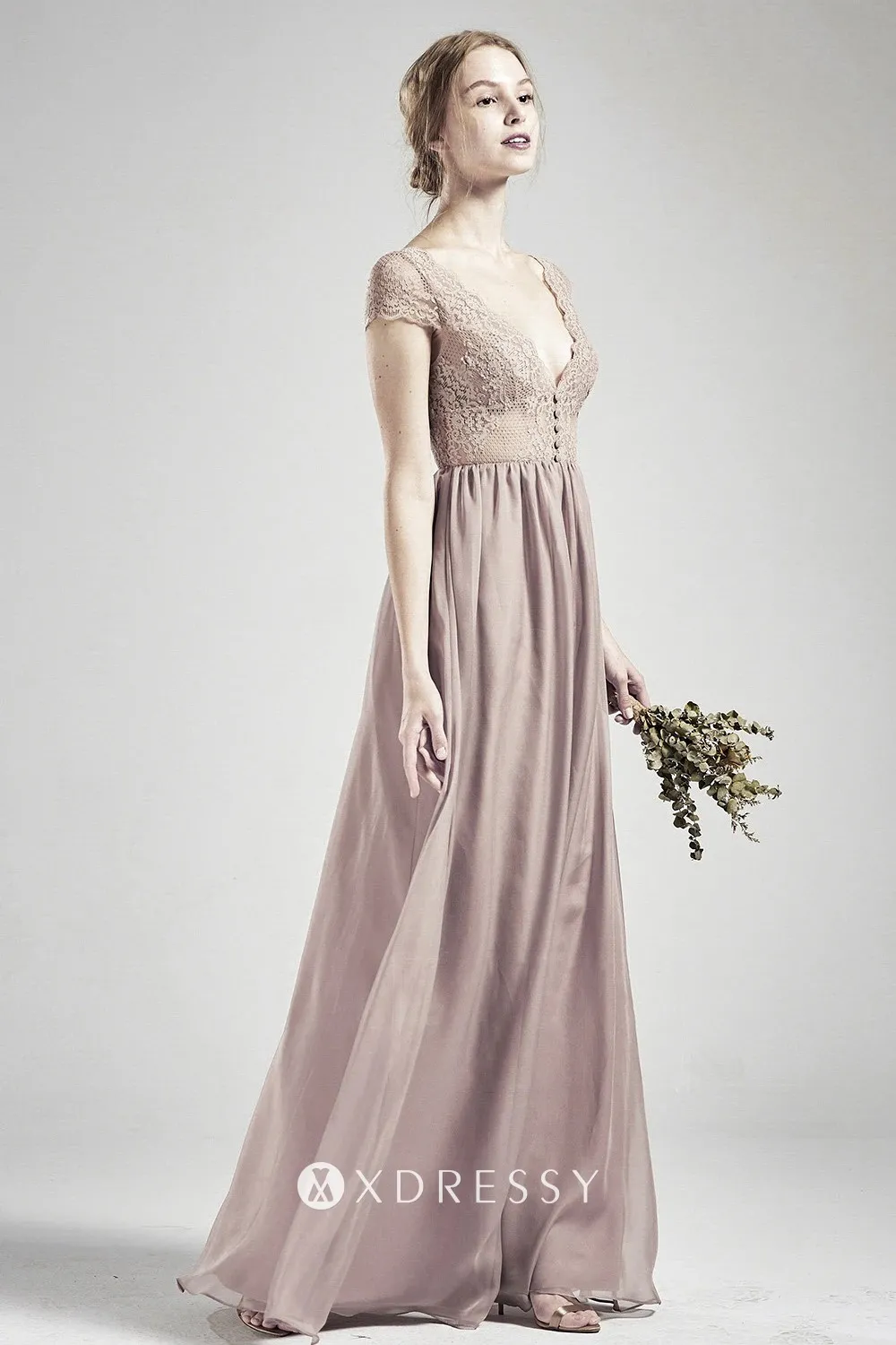 bohemian bridesmaid dress