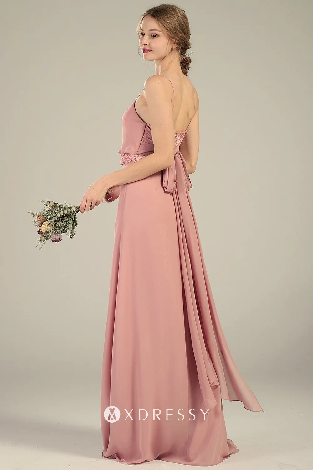 chiffon with lace bridesmaid dress chiffon with lace bridesmaid dress