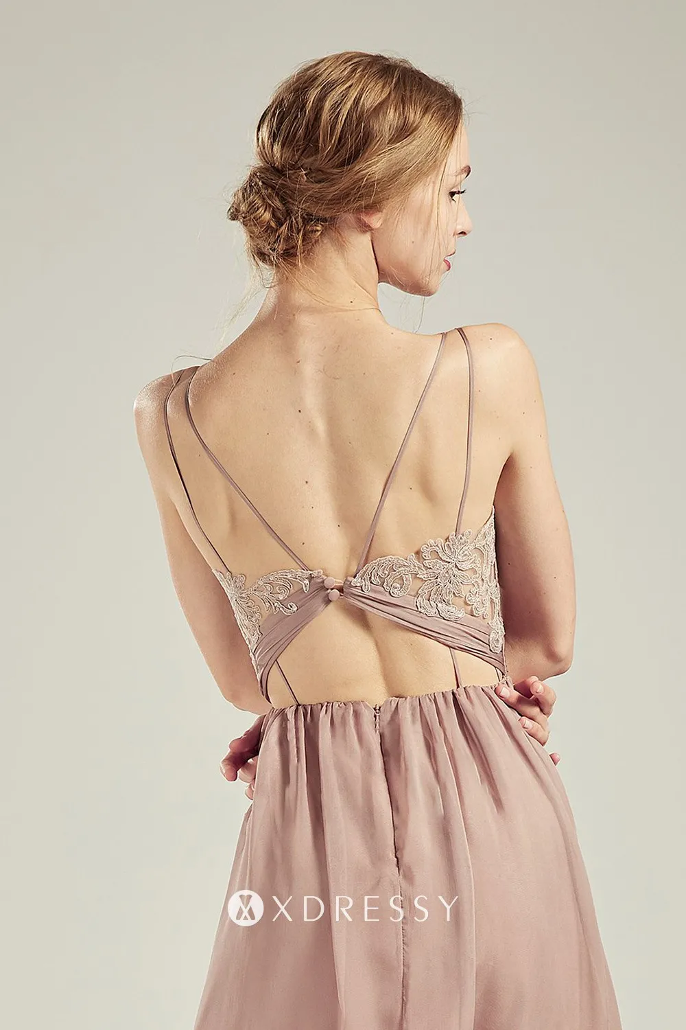 low back with lace bridesmaid dress low back with lace bridesmaid dress