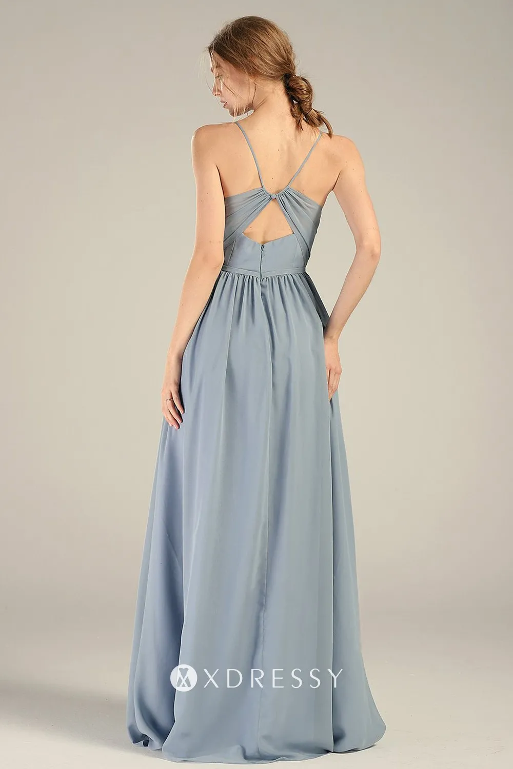 open back with thin straps bridesmaid dress open back with thin straps bridesmaid dress