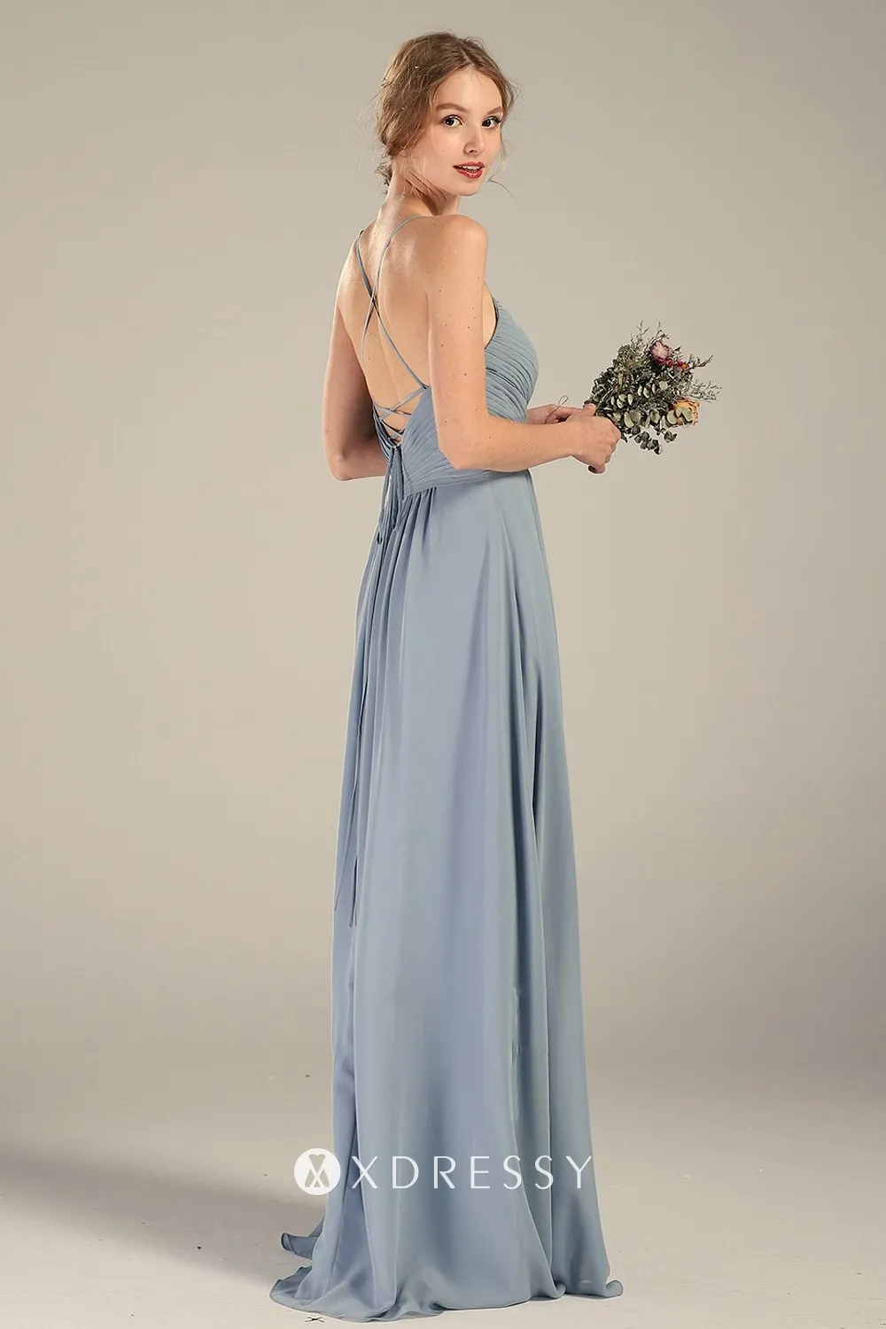 pleated chiffon long bridesmaid dress pleated chiffon long bridesmaid dress