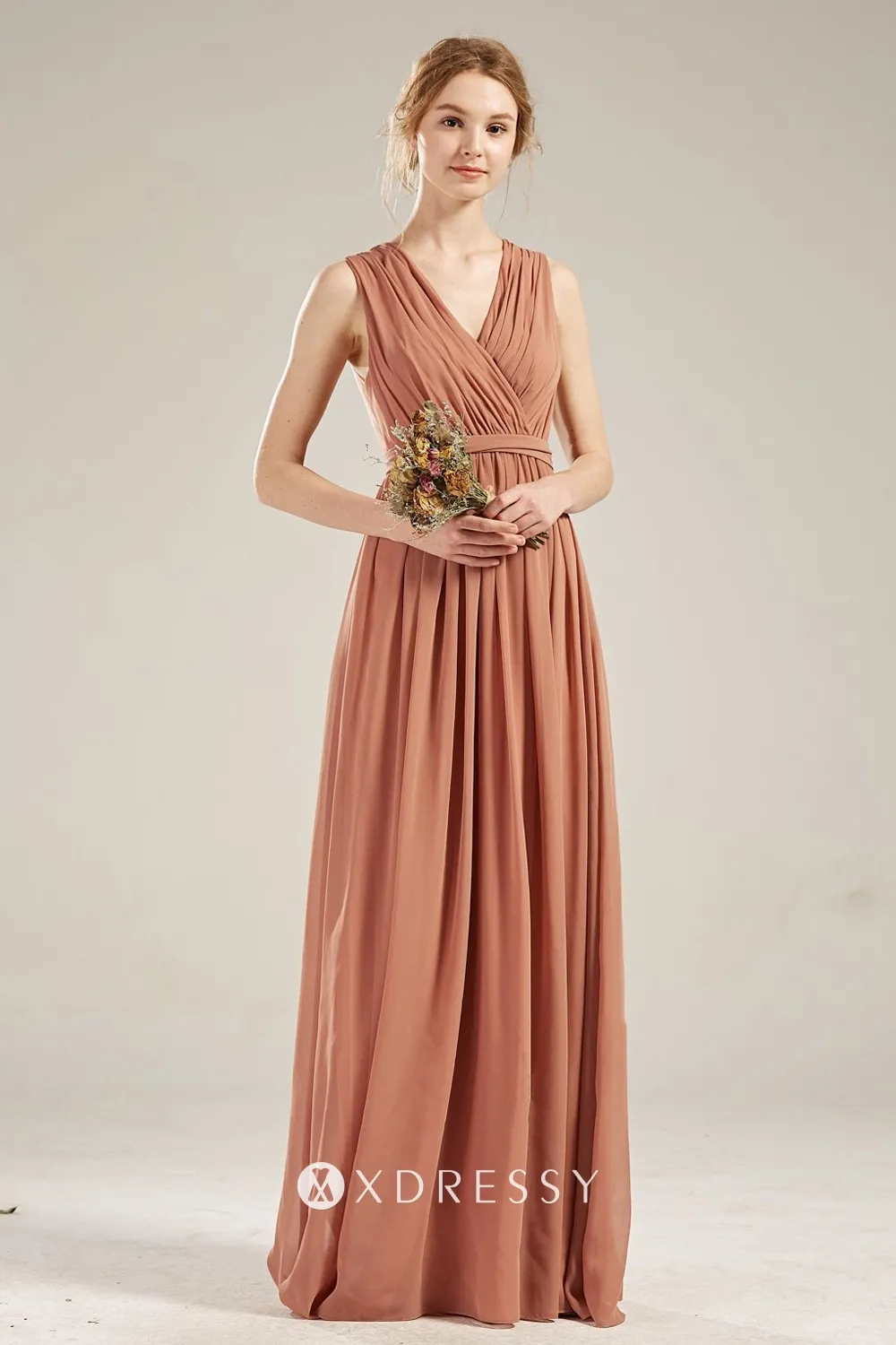 sleeveless A line bridesmaid dress sleeveless A line bridesmaid dress