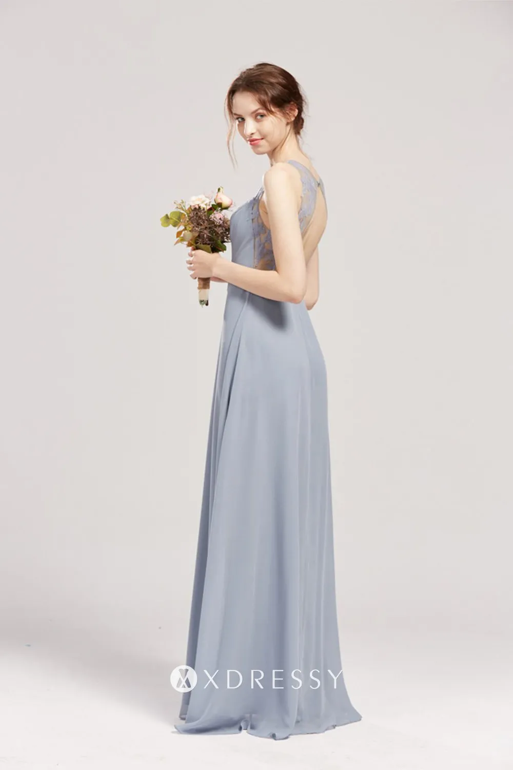 sleeveless A line bridesmaid dress sleeveless A line bridesmaid dress