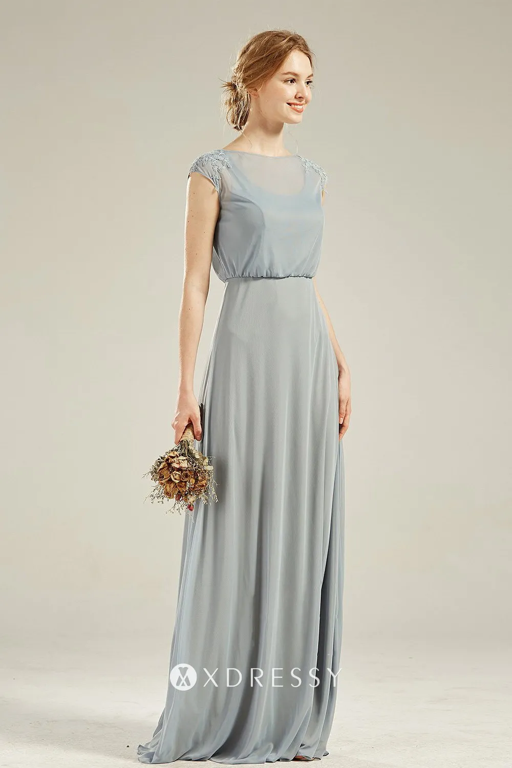 cap sleeve dusty bluel bridesmaid dress cap sleeve dusty bluel bridesmaid dress