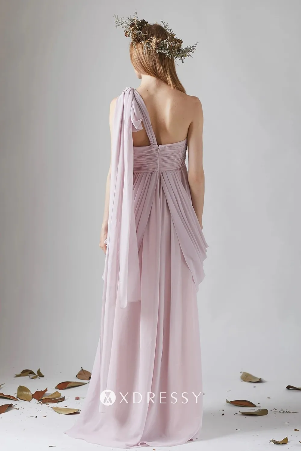 A line long bridesmaid dress