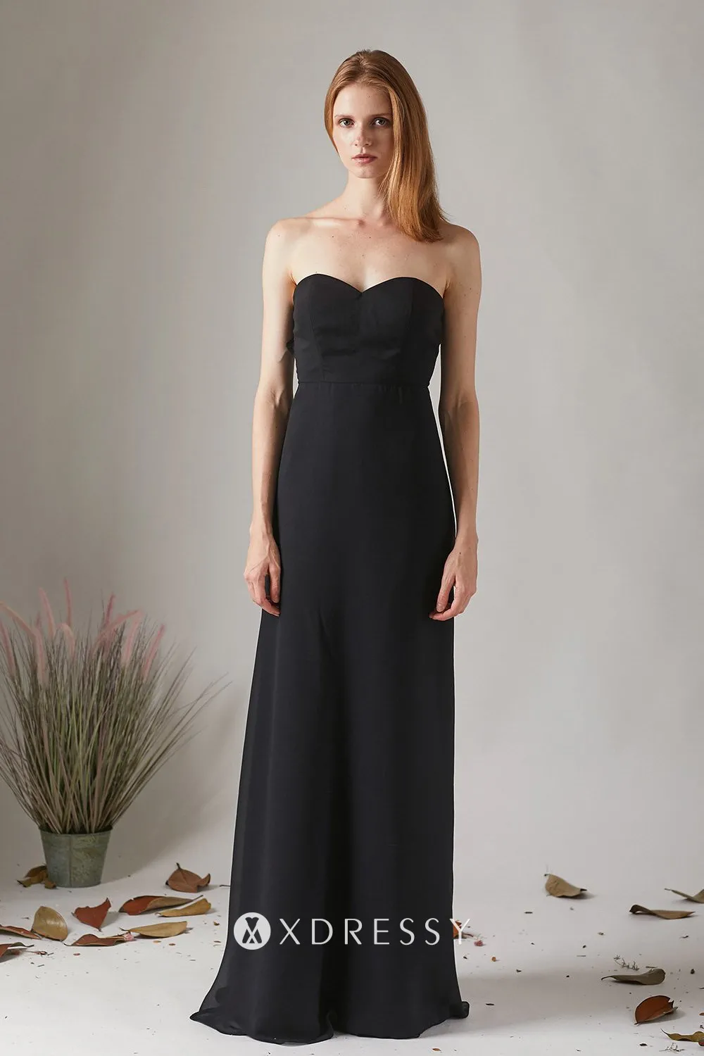 A line long bridesmaid dress