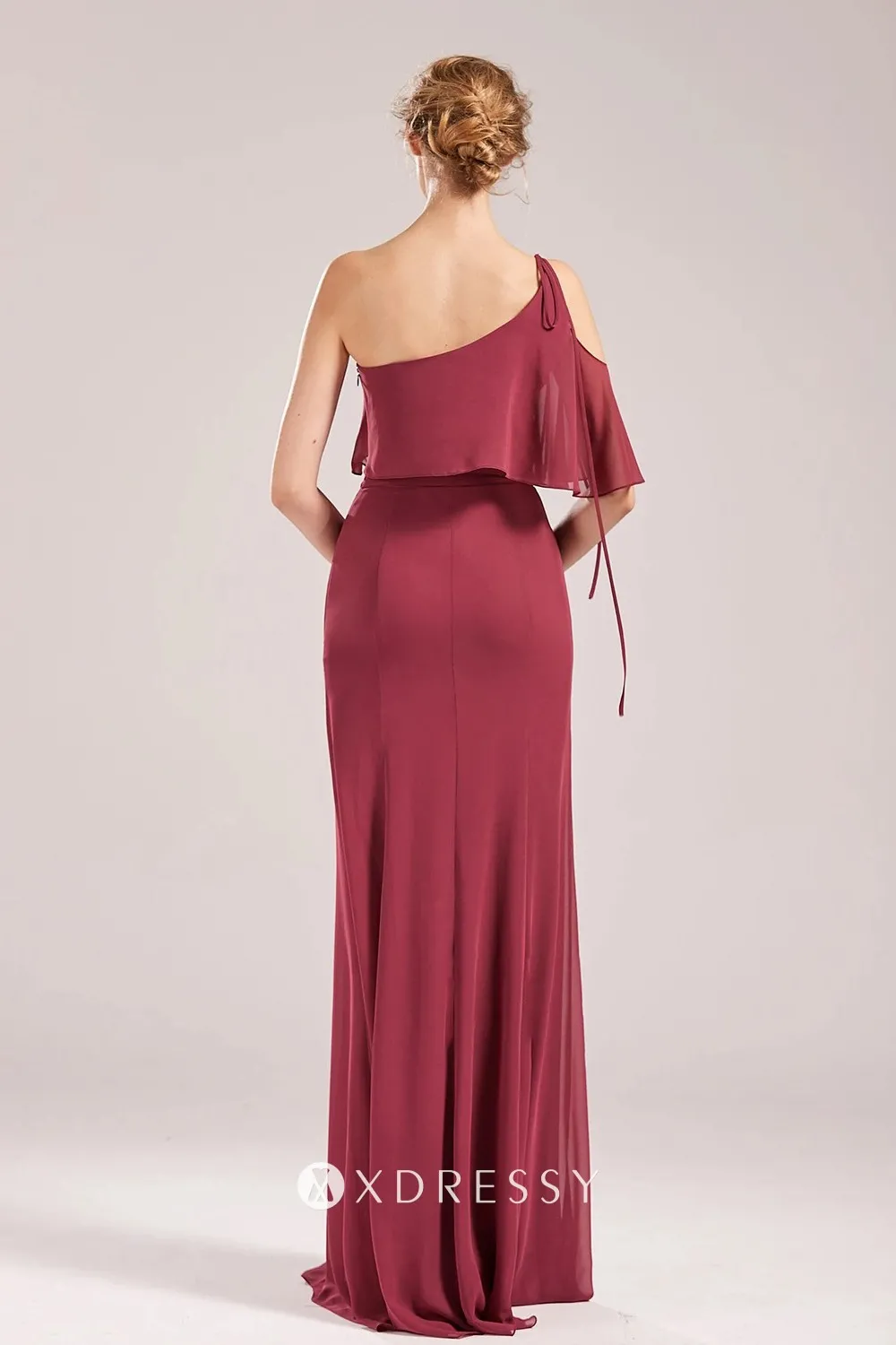mermaid long chiffon bridesmaid dress mermaid long chiffon bridesmaid dress