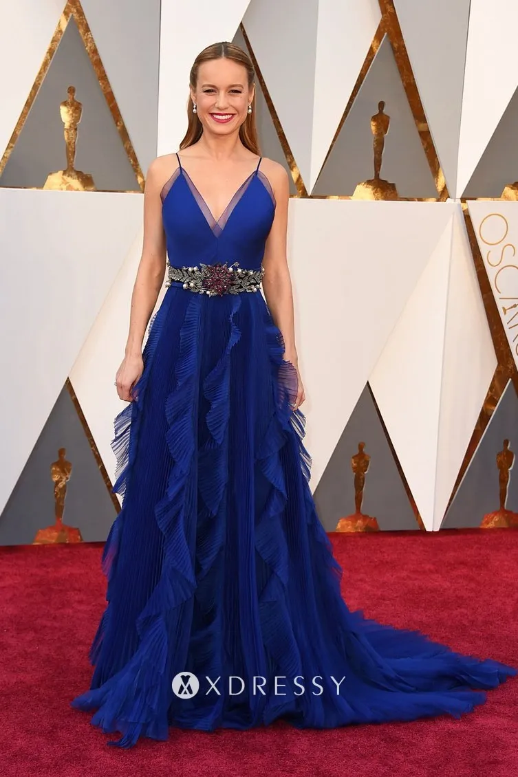 oscars blue dress