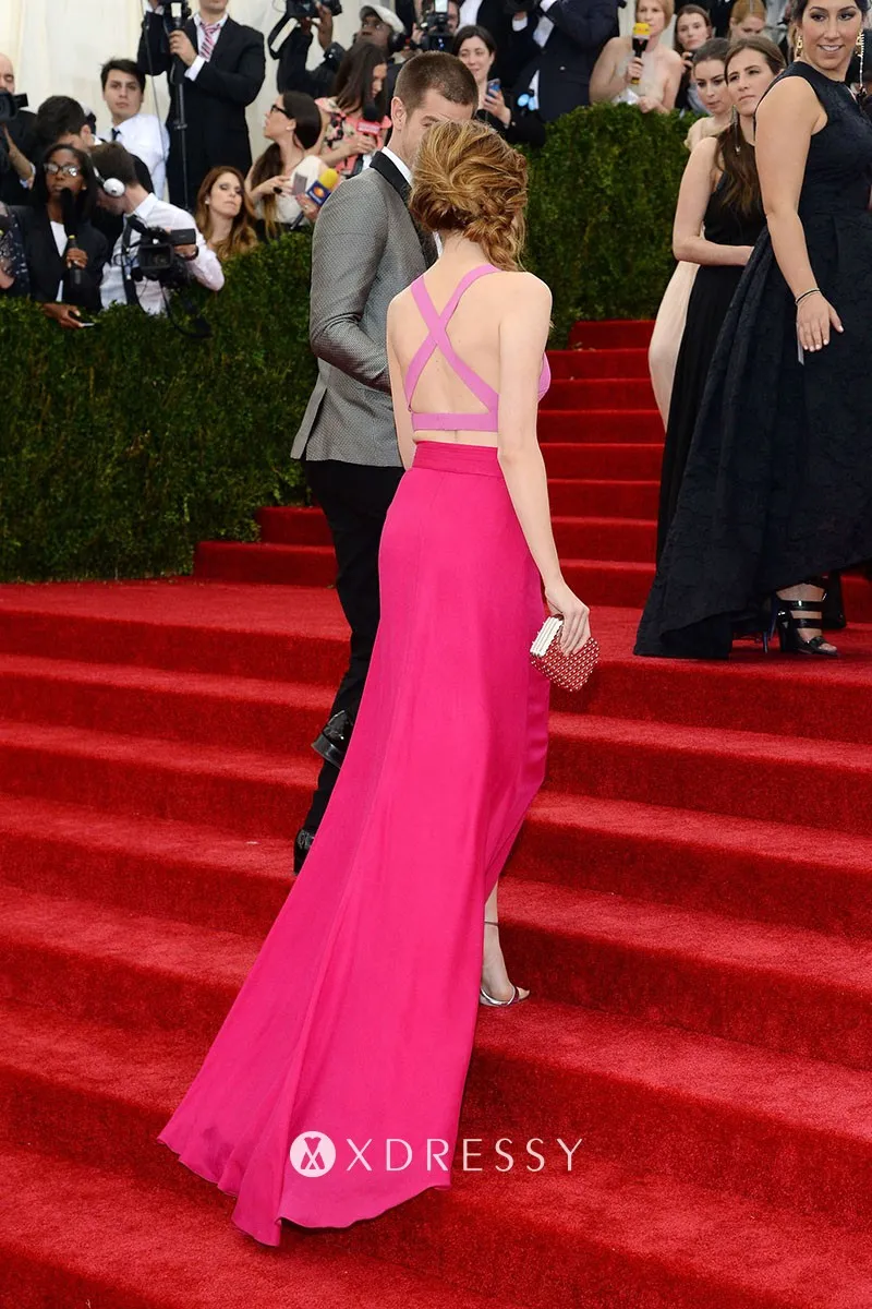 Emma Stone Fuchsia and Hot Pink Two 