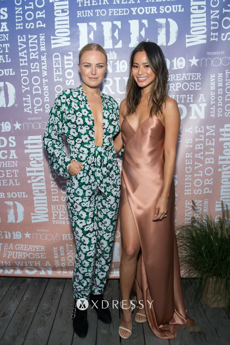 Jamie Chung dress at Womens Health Magazine Party 2016