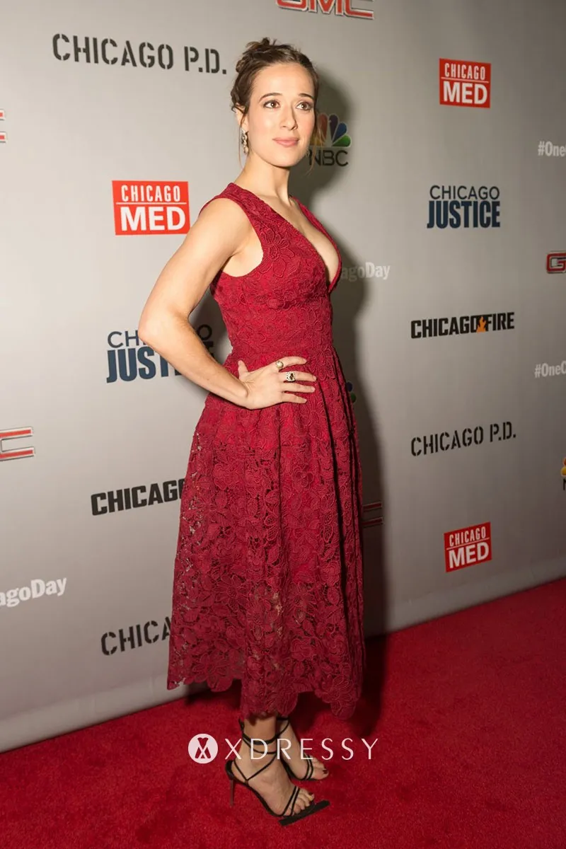 Marina Squerciati red carpet dress at Dick Wolf Kick Off Party 2016 Marina Squerciati red carpet dress at Dick Wolf Kick Off Party 2016