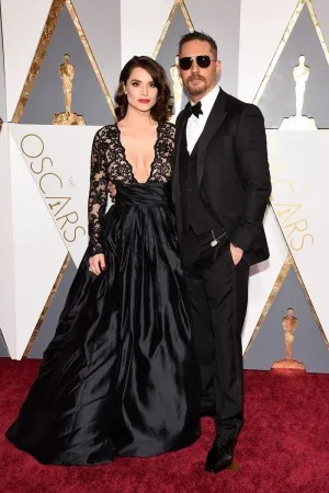 Charlotte Riley red carpet dress at Oscars 2016